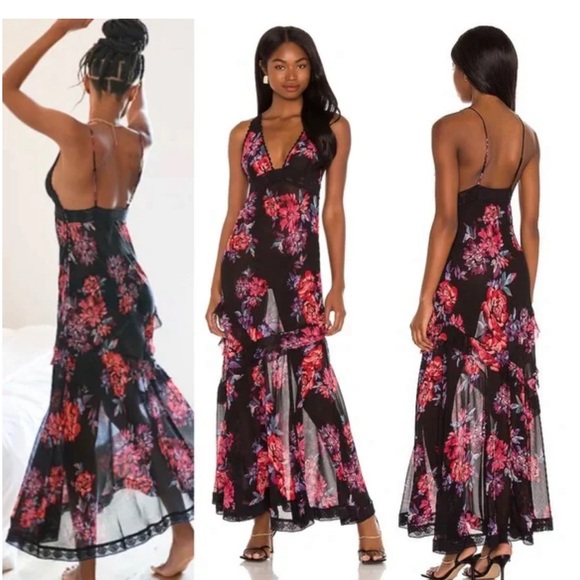 Free People Revolve Stay Awhile Maxi Dress NWOT - Picture 1 of 6
